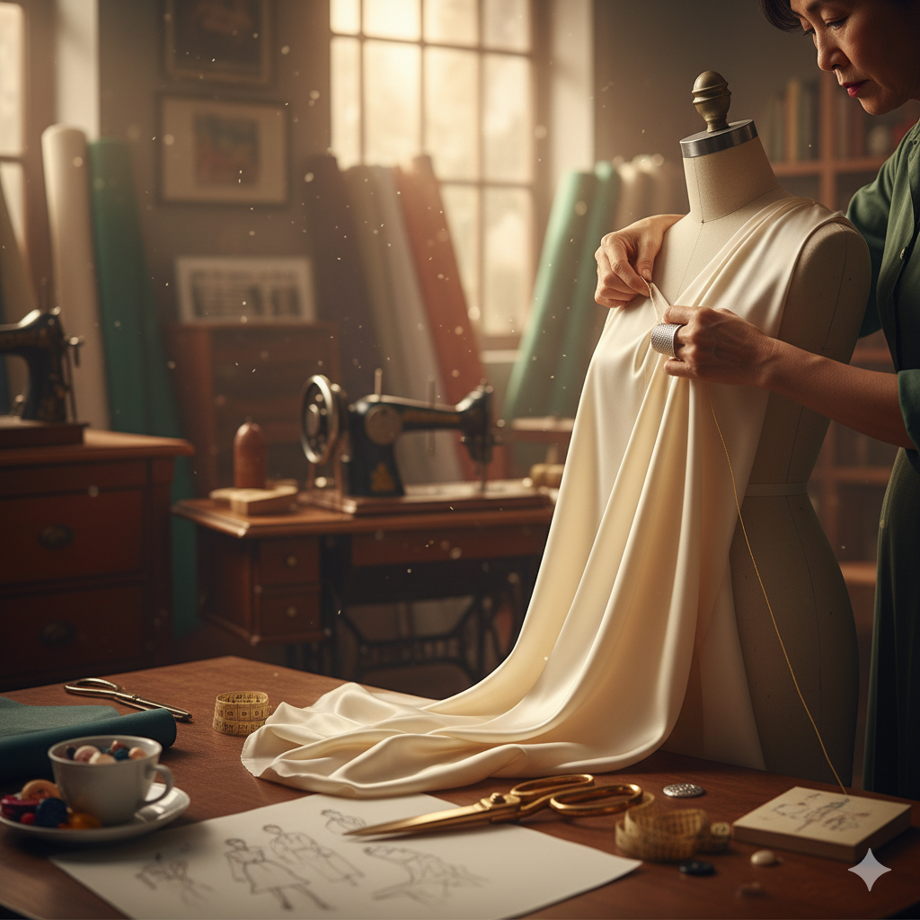 Hình ảnh nghệ thuật của tiệm may